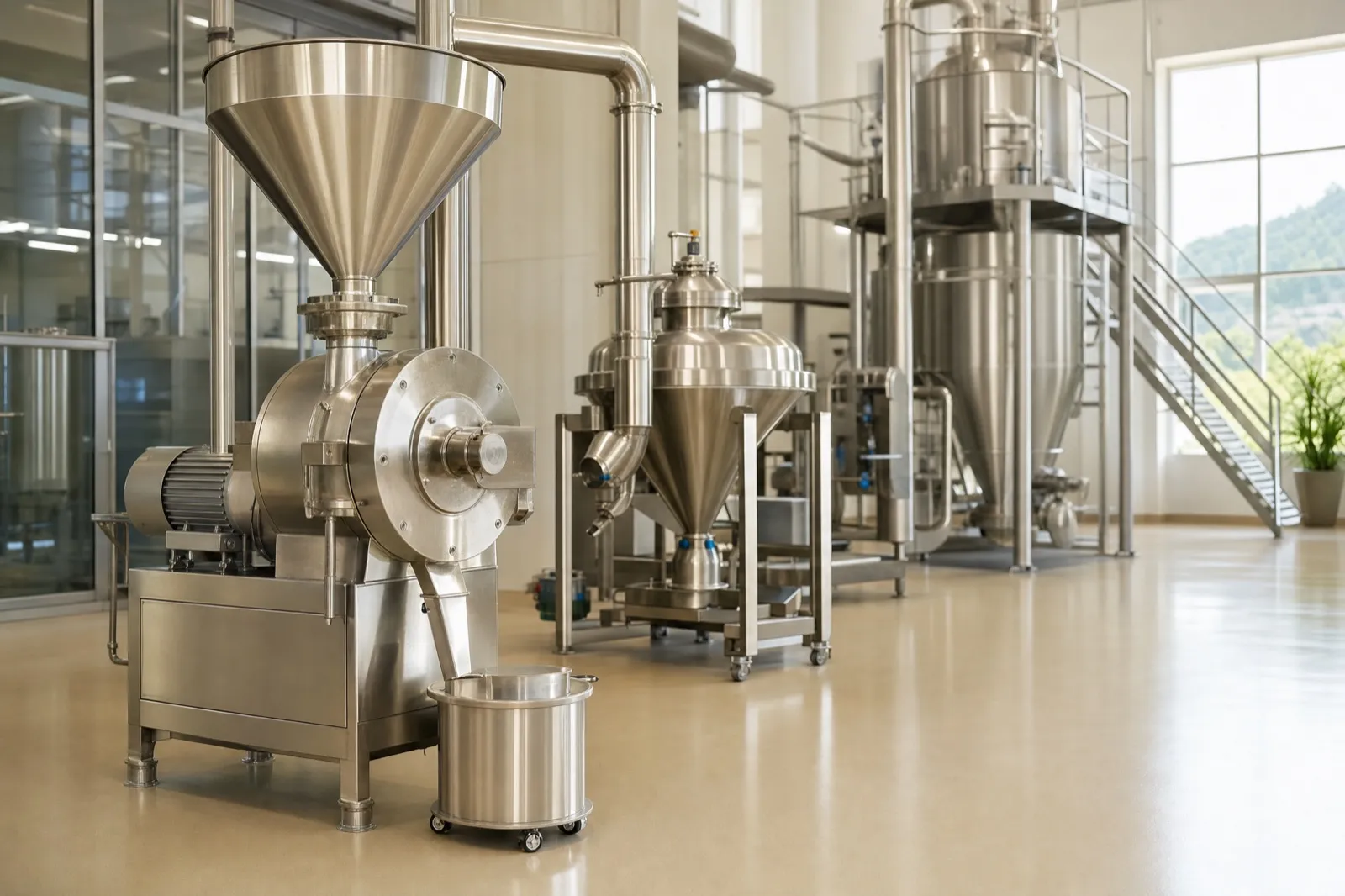Inside Alian Infinity's modern dehydrated-food manufacturing facility