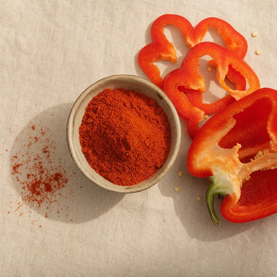 Capsicum Powder dehydrated powder