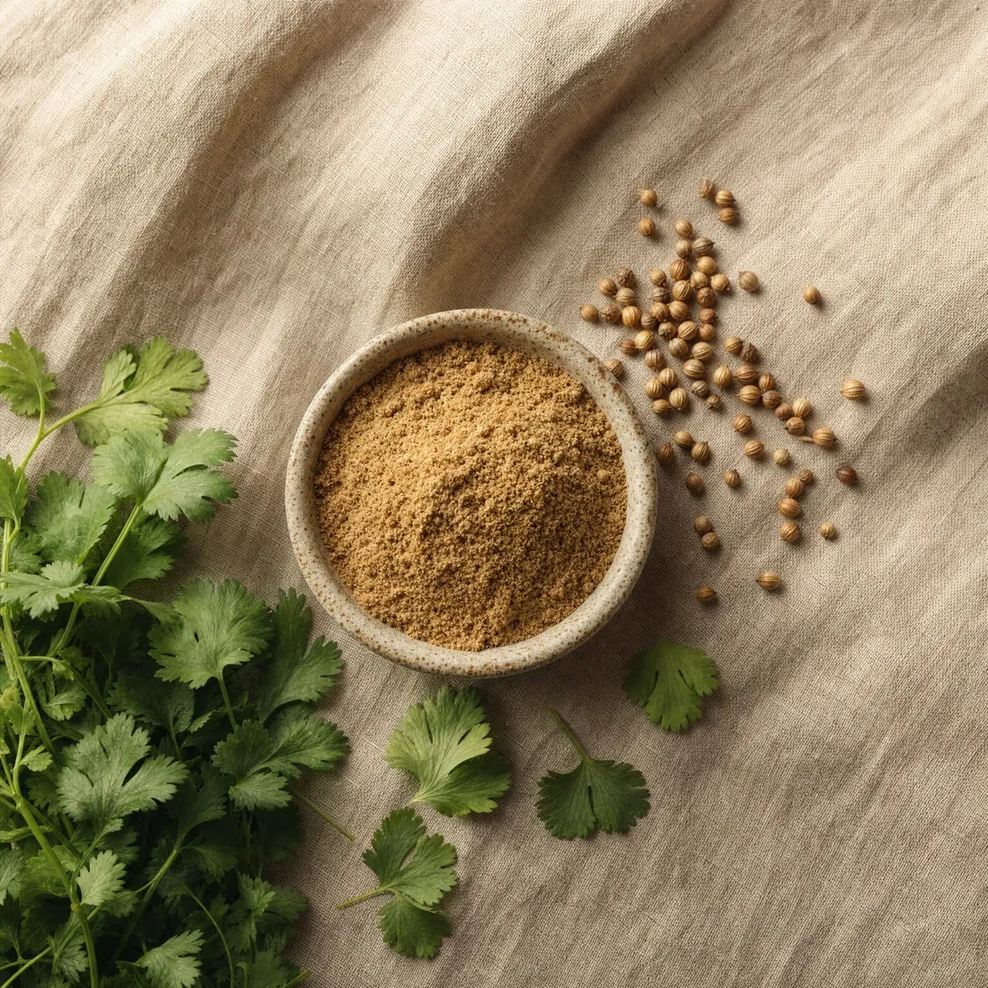 Coriander Powder dehydrated powder