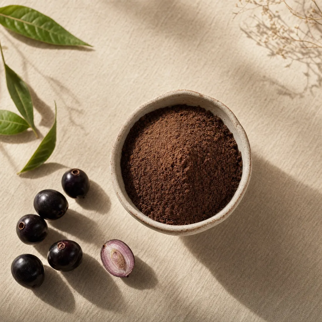 Jamun Seed Powder dehydrated powder