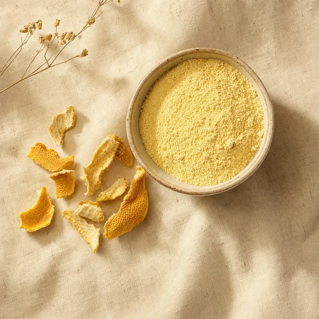 Lemon Peel Powder dehydrated powder