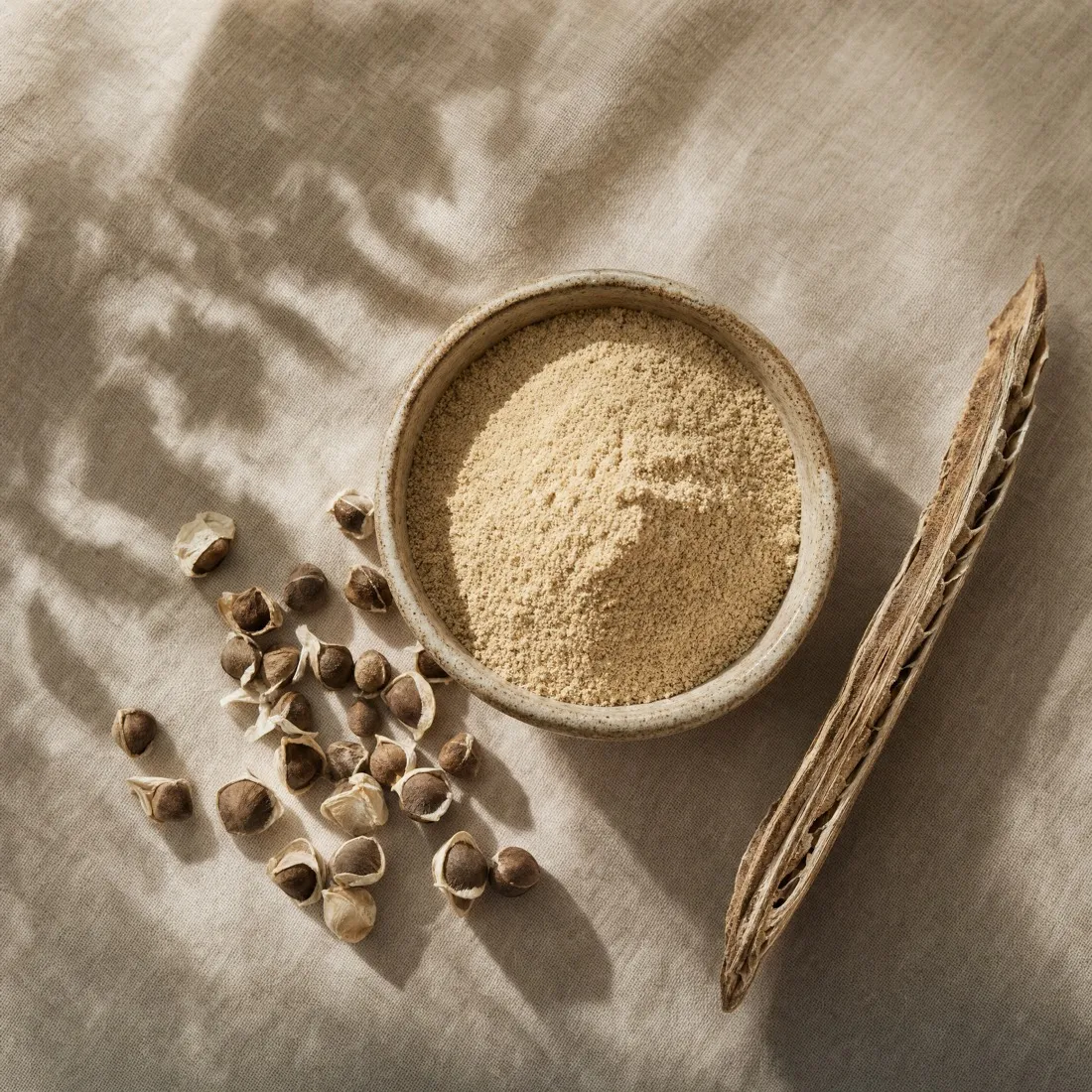 Moringa Seed Powder dehydrated powder