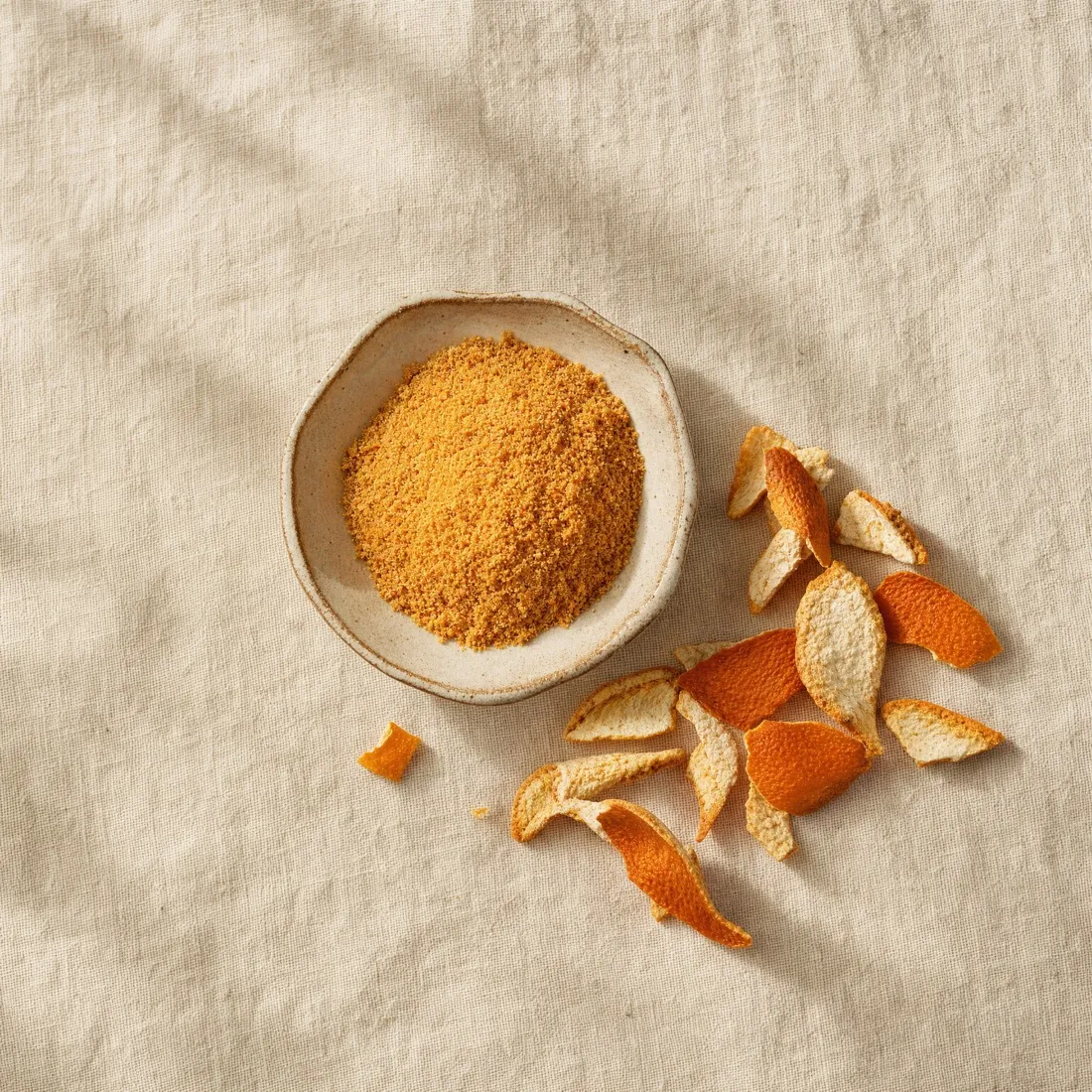 Orange Peel Powder dehydrated powder
