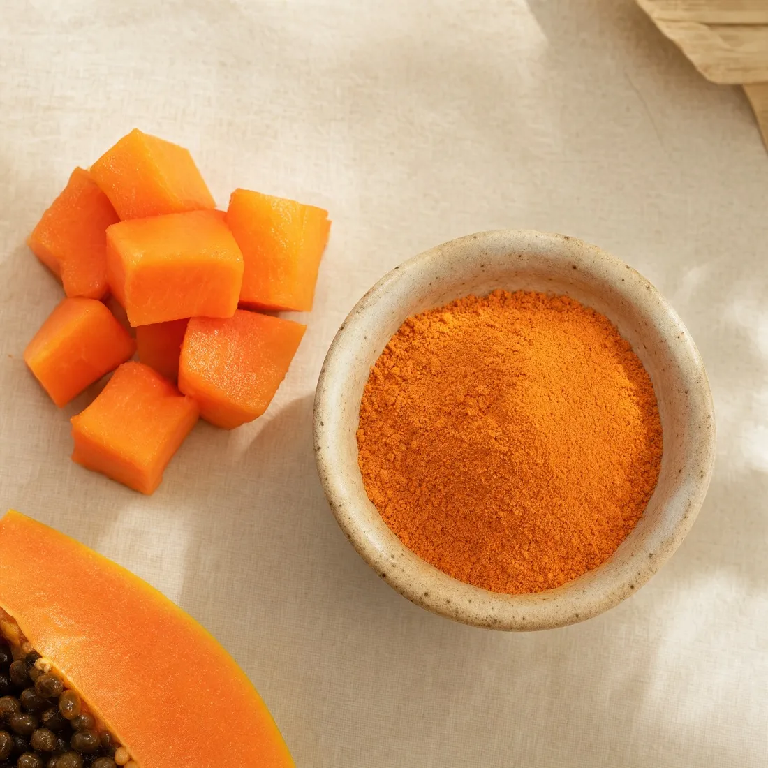 Papaya Powder dehydrated powder
