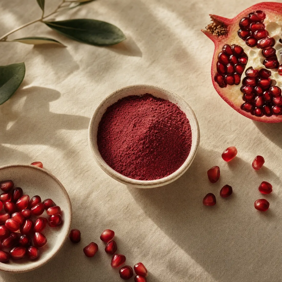 Pomegranate Powder dehydrated powder