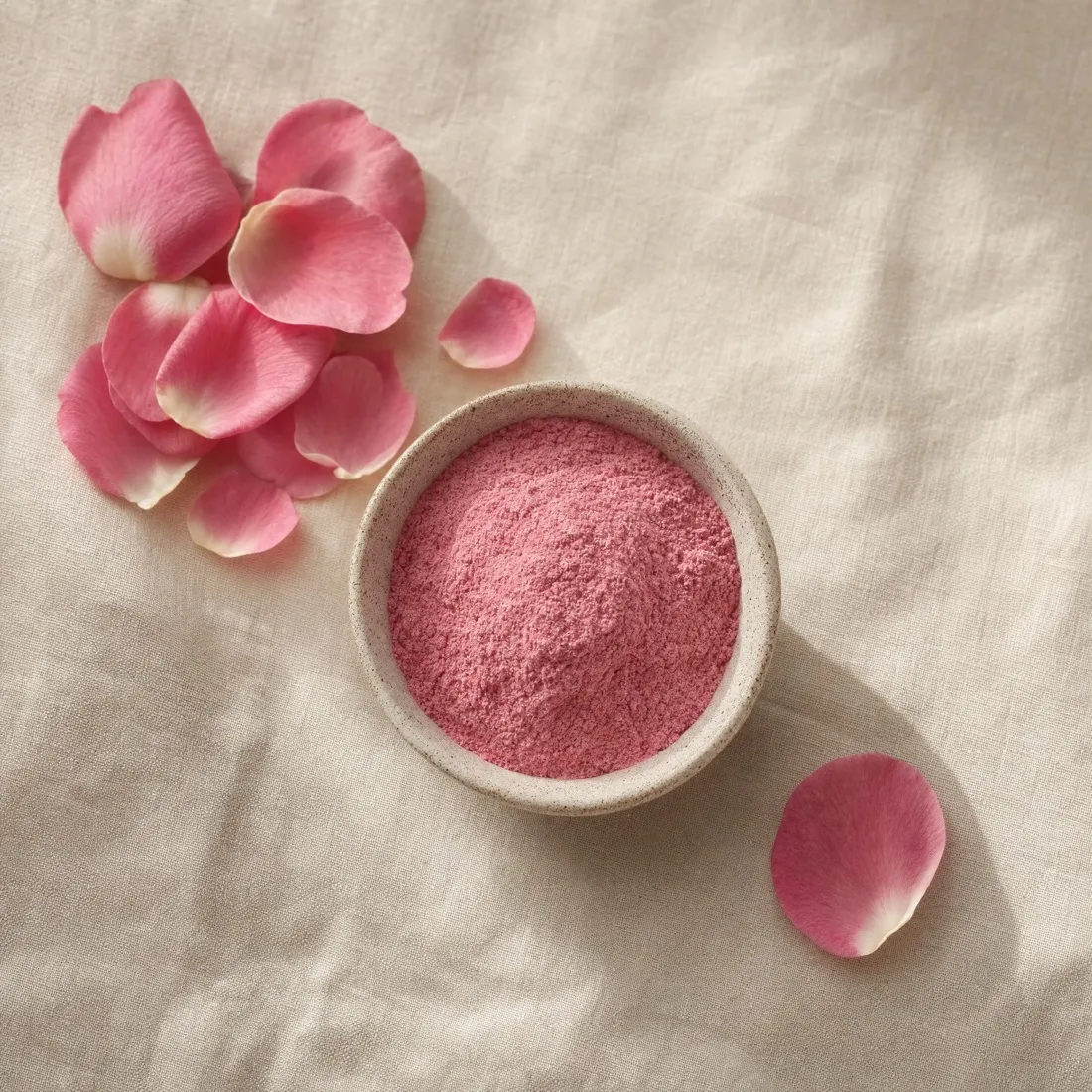 Rose Petal Powder dehydrated powder