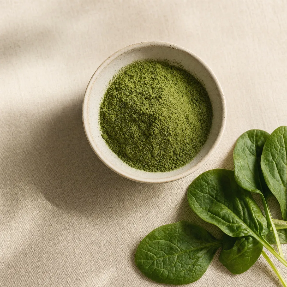 Spinach Powder dehydrated powder