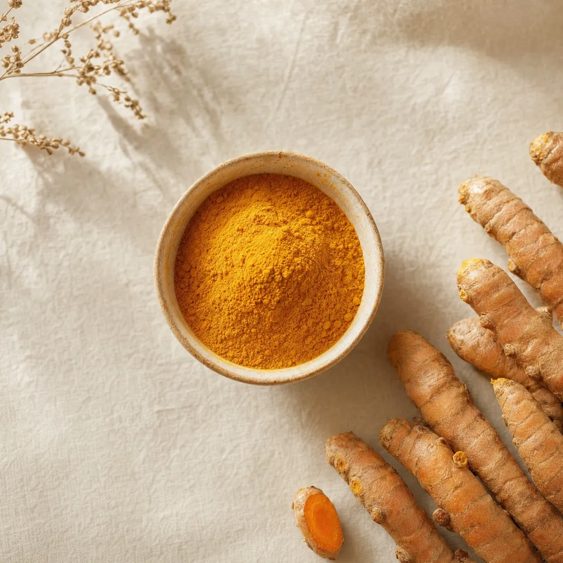 Turmeric Powder dehydrated powder